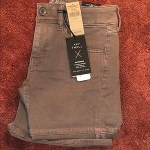 American Eagle Midi Super Stretch Shorts